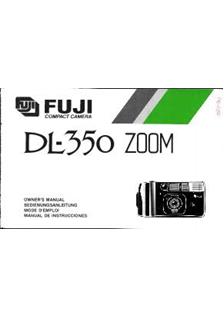 Fujifilm DL 350 manual. Camera Instructions.